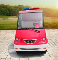 Electric Fire Truck Golf Cart - Gallery 1